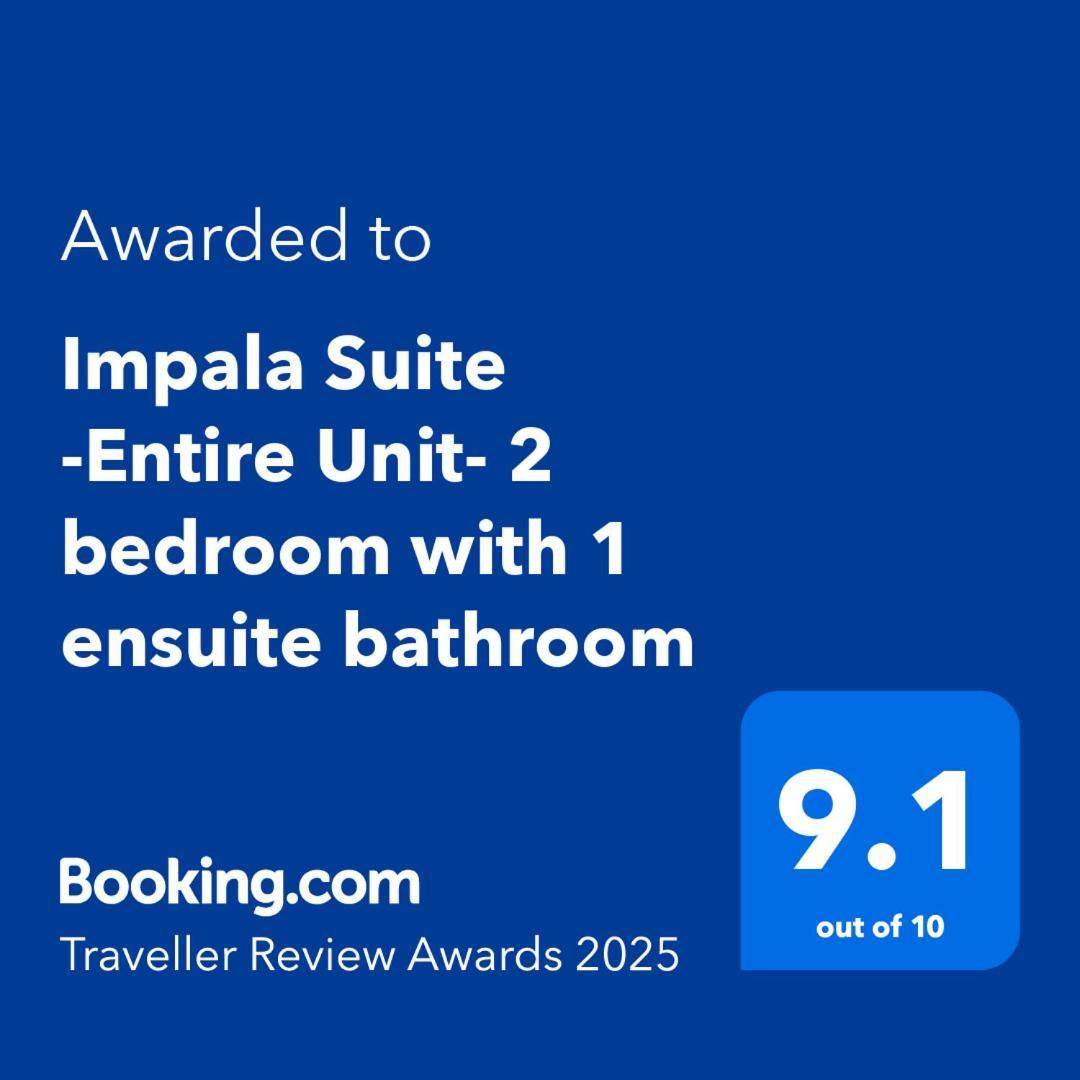 Impala Suite -Entire Unit- 2 Bedroom With 1 Ensuite Bathroom Ladysmith Exteriör bild
